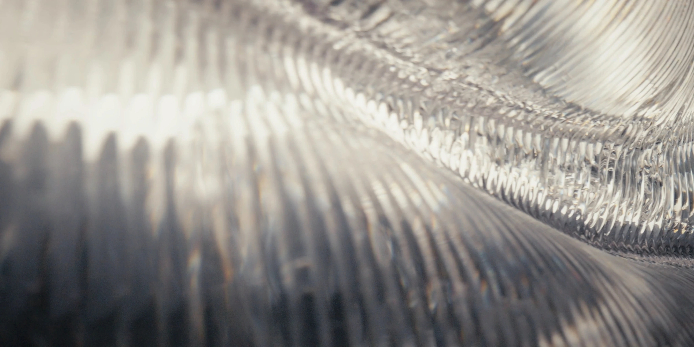 Sculptural material texture