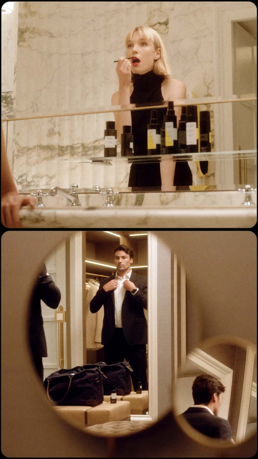 Preparing for the evening